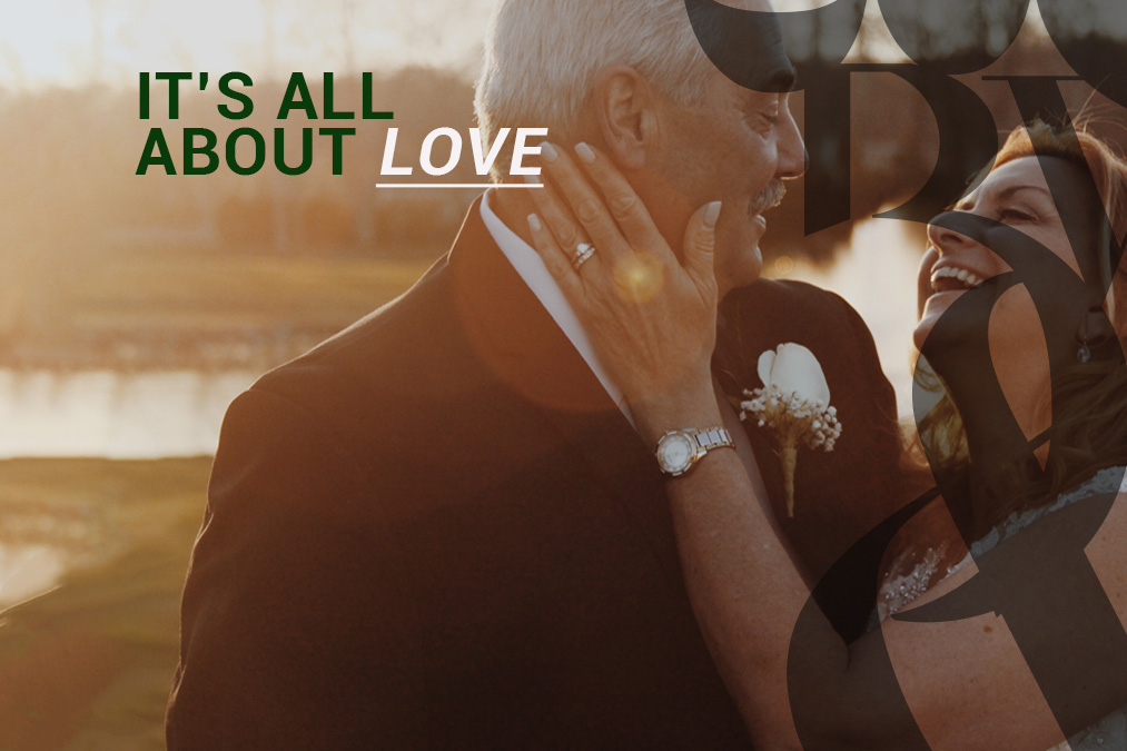 Older couple in love. Bella Vida. Ilze Alberts